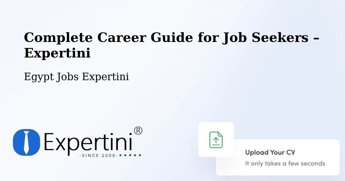 Career Guide for Job Seekers – Al Ḩāmūl - Al Ḩāmūl, Egypt Jobs Expertini